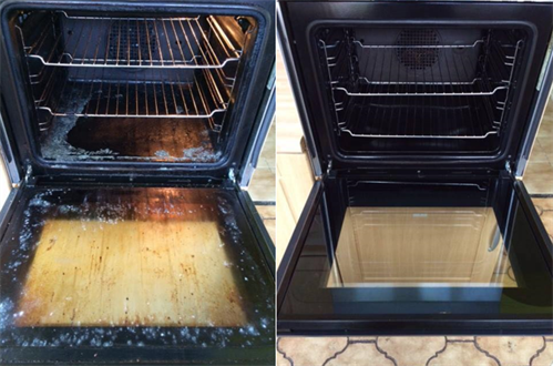 Before and After Oven Cleaning Photos 2022