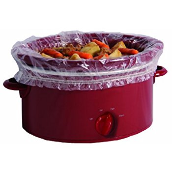 Crock Pot 3-7 qt. Clear Plastic Slow Cooker Liner